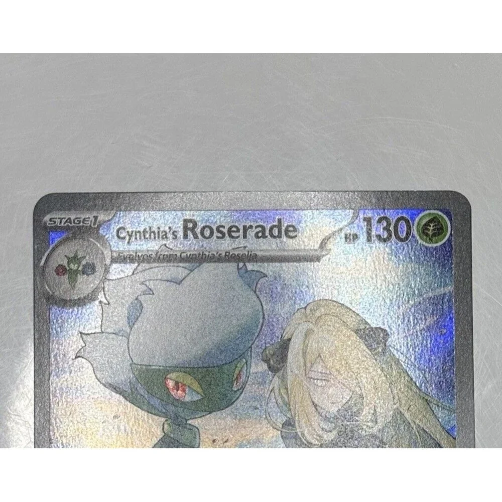 Cynthia's Roserade Illustration Rare Holofoil SV10: Destined Rivals 184/182 NM